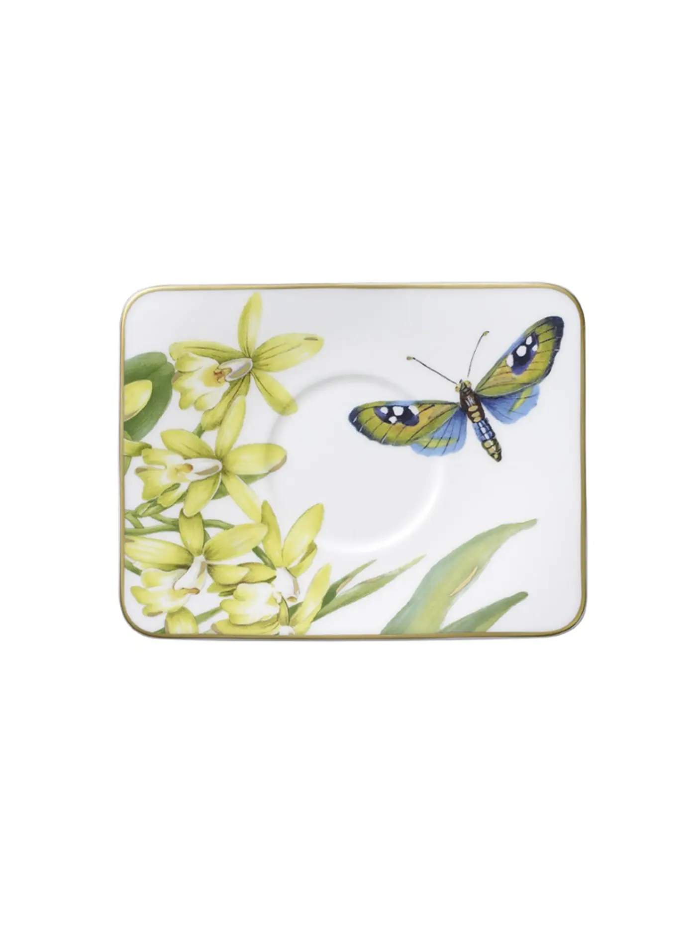 VILLEROY & BOCH SIGNATURE | Mokka-/Espresso-Untertasse "Amazonia" 14x11cm | 
